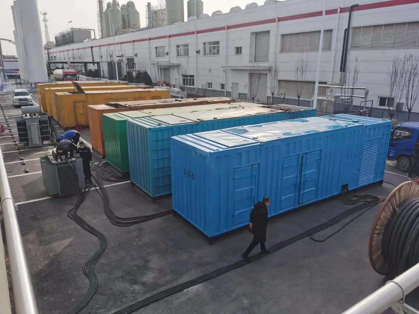 杨陵出租发电机-柴油发电机组三相采用什么接法