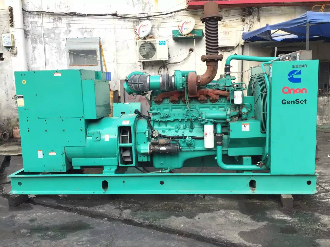 杨陵租赁发电机-柴油发电机不正常冒烟的原因